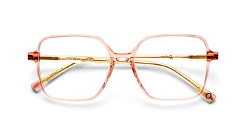 Das Bild zeigt die Korrektionsbrille ACROPO PKYW von der Marke Etnia Barcelona in rosa.